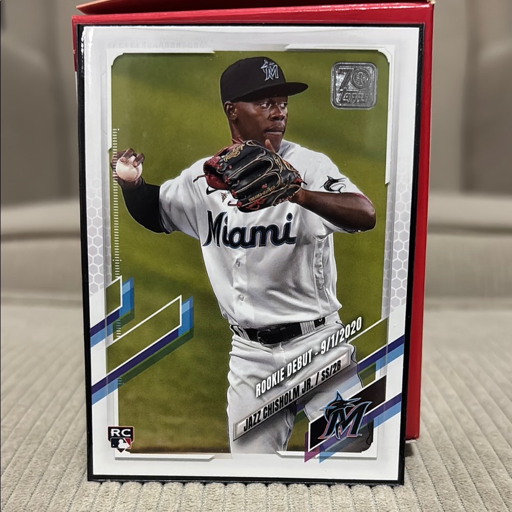 Miami Baseball Trading Card